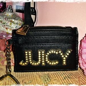 Juicy couture black small wallet